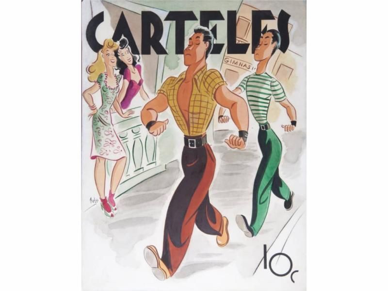 Revista Carteles, La Habana, 1944.