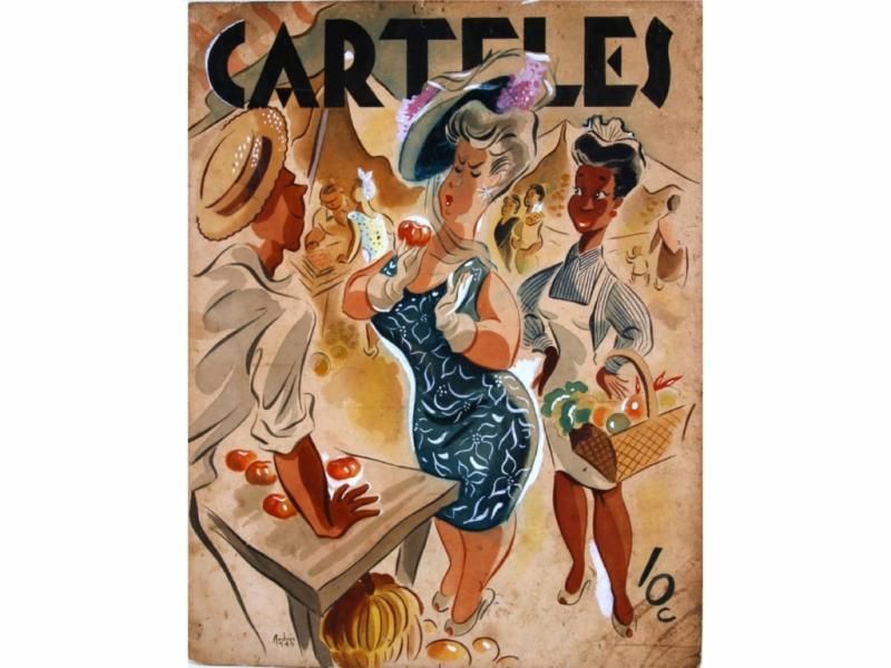 Revista Carteles, La Habana, 1945.