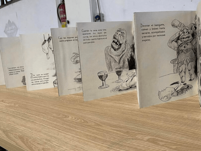 Libro escultura.