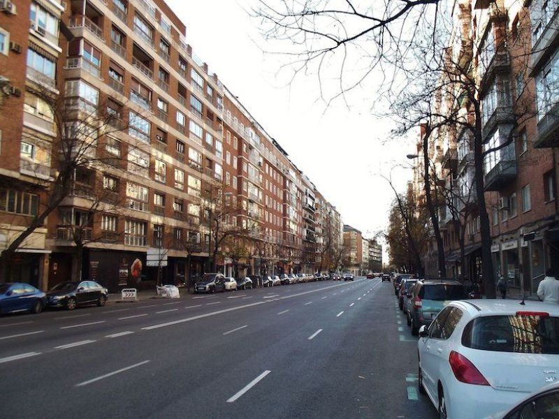 Paseo de La Habana en Madrid.