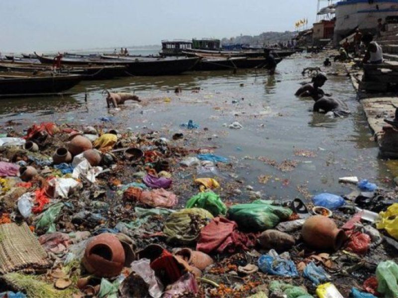 Río Yamuna en Nueva Delhi