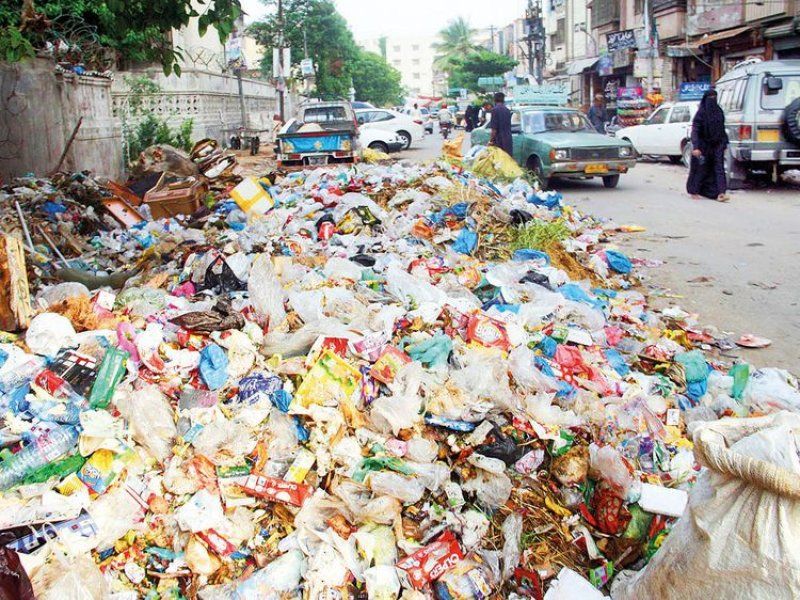 Contaminación en Lahore, Pakistán.