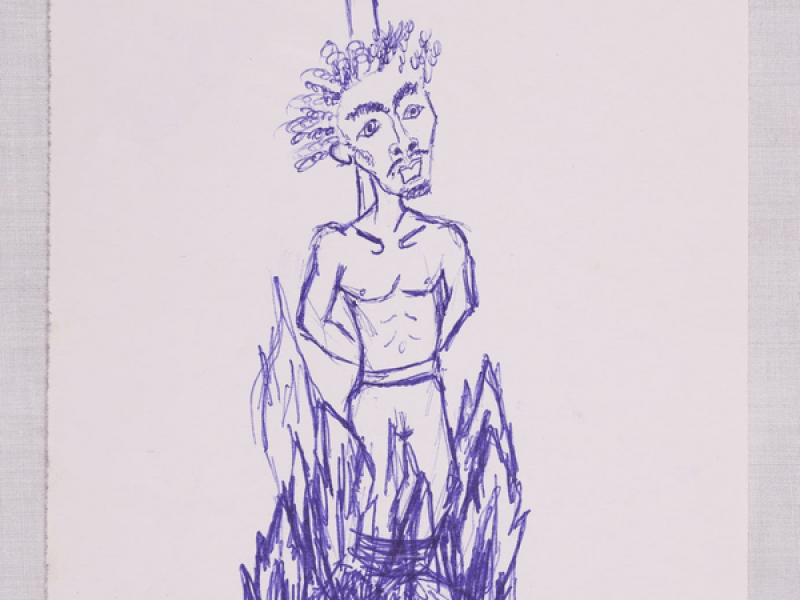 Dibujos de Luis Manuel: "Naturaleza Muerta. Convirtiendo la violencia en arte".
