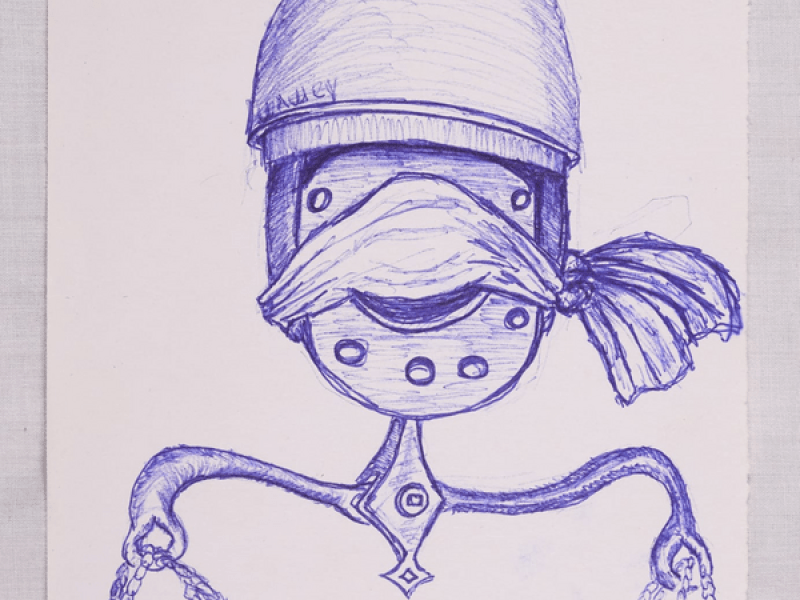 Dibujos de Luis Manuel: "Naturaleza Muerta. Convirtiendo la violencia en arte".