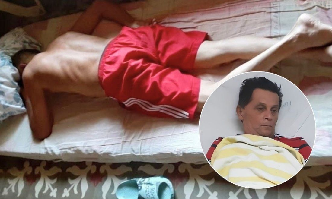 El activista cubano Guillermo del Sol en huelga de hambre, en Santa Clara, Villa Clara (2026).