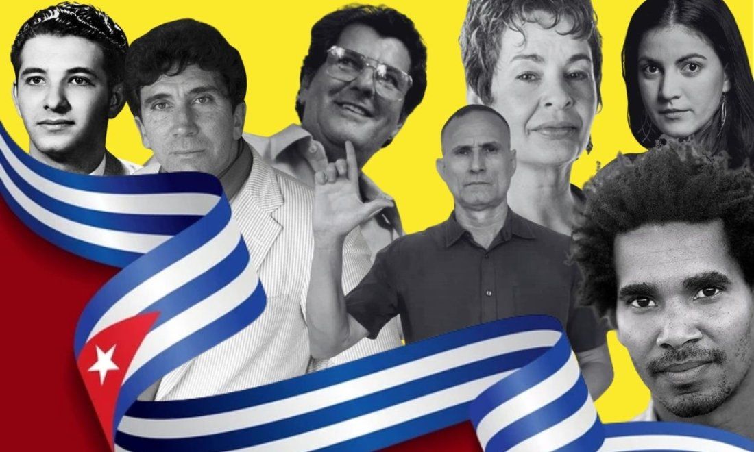Disidentes y opositores cubanos: Pedro Luis Boitel, Reinaldo Arenas, Oswaldo Payá, José Daniel Ferrer, María Elena Criuz Varela, Rosa María Payá y Luis Manuel Otero Alcántara.