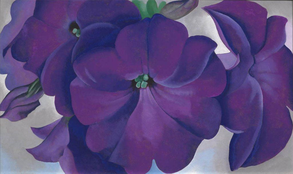 Georgia O'Keeffe: "Petunias" (1925). |  Imagen:  