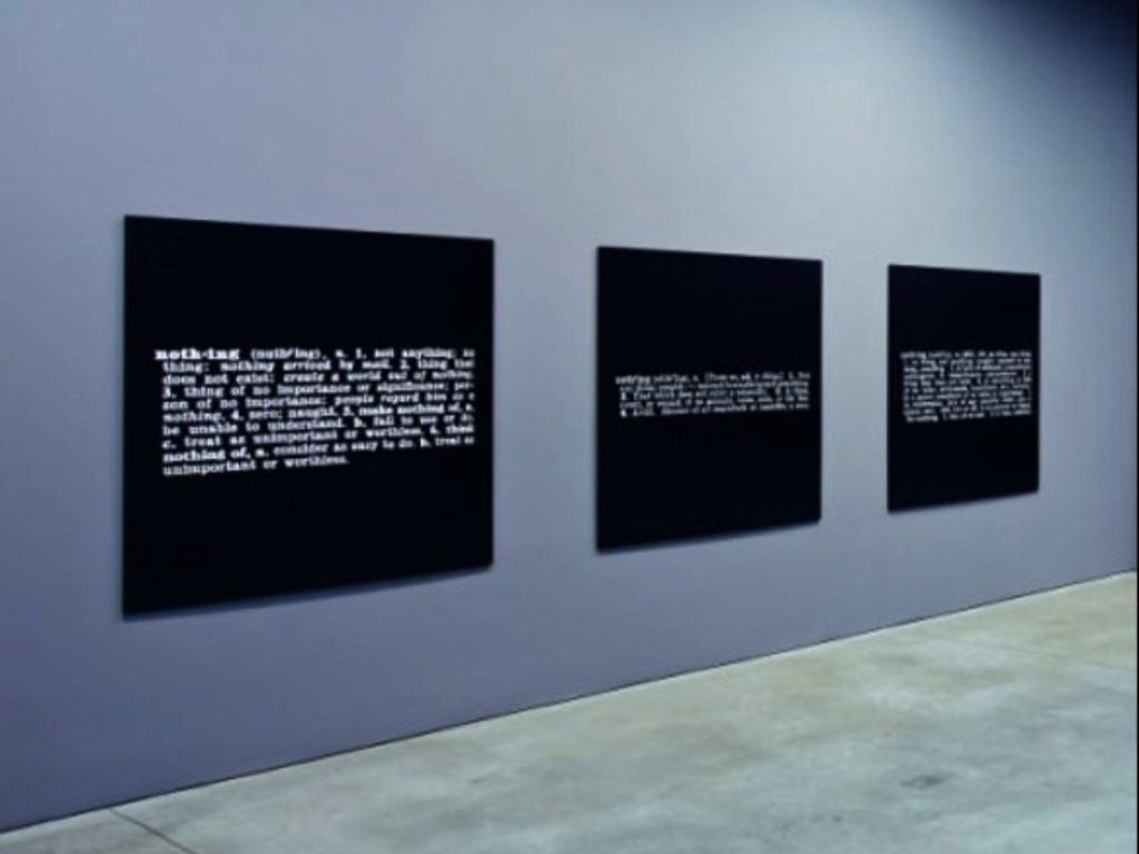     "El arte como idea como idea: Agua" ("Art as Idea as Idea: Water") 1966.   |  Img: Joseph Kosuth