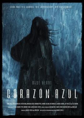  Cartel de "Corazón azul" (2021).
