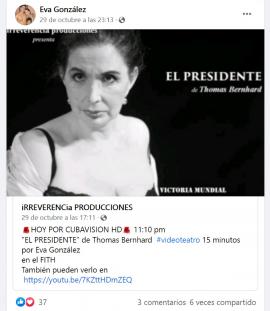 Actriz española Eva González. Denunciada por plagio.